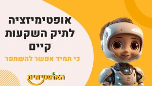אופטימיזציה לתיק השקעות קיים